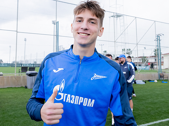 Никита Базилевский вызван в старшую юношескую сборную России 