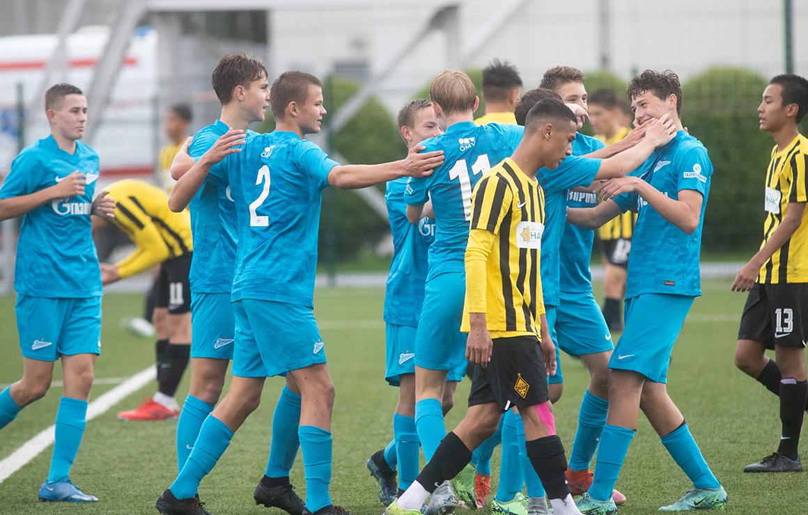 «Зенит» U-15 обыграл «Кайрат» в матче за 3-е место на Кубке Казачёнка