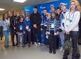Победители «Зенит-Спортпрогноза» побывали на игре против «Краснодара» и встретились с Дмитрием Васильевым