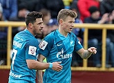 «Томь» — «Зенит»: Шатов открыл счет в матче
