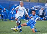 В «Газпром»-Академии прошел матч между «Зенитом» U-12 и командой из Китая