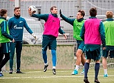 Тренировка «Зенита»-2 перед матчем с «Тосно»