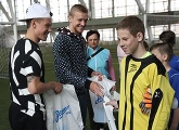 «Клуб добрых дел»: Шатов и Смольников наградили участников детского турнира