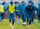 Тренировка «Зенита» перед матчем против «Маккаби»: фоторепортаж из «Газпром» — тренировочного центра