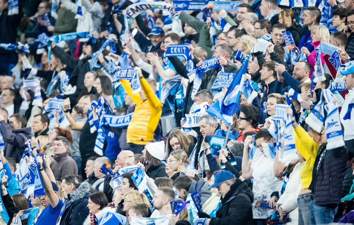 «Зенит» стал самым посещаемым клубом Восточной Европы в первой части сезона-2023/24