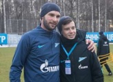 Команда Академии U-13 встретилась с игроками основного состава «Зенита»