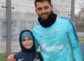 «90 добрых дел»: юный футболист осуществил свою мечту и встретился с Юрием Лодыгиным