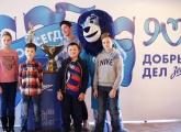 «90 добрых дел»: школьники из Всеволожска познакомились с трофеями «Зенита»
