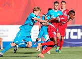 «Газпром»-тренировочные сборы: сине-бело-голубые провели первый матч в Швейцарии