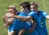 «Зенит» U-15 вдесятером обыграл «Рубин» в четвертьфинале первенства России