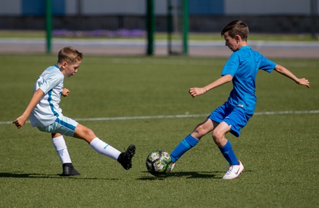 Товарищеские матчи детей из тренировочного лагеря «Газпром»-академии и команд академии «Зенита»