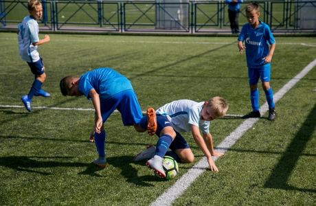 Товарищеские матчи детей из тренировочного лагеря «Газпром»-академии и команд академии «Зенита»