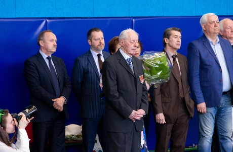 Церемония поздравления Дмитрия Николаевича Бесова с 95-летием