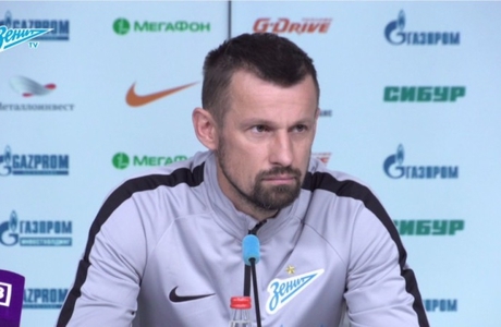 Пресс-конференция Сергея Семака перед матчем с «Анжи»