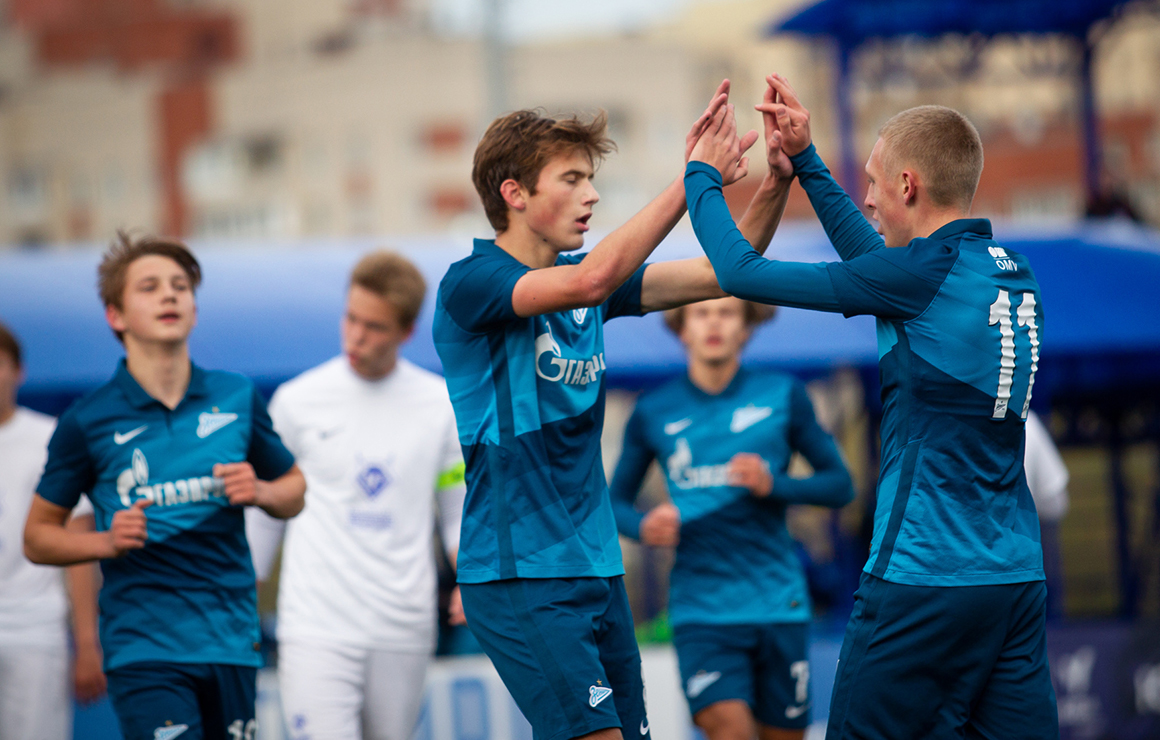 Седьмая подряд! «Зенит» U-16 обыграл «Чертаново» со счётом 6:0
