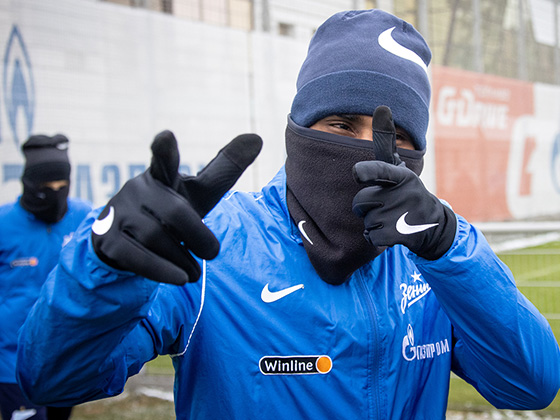 Открытая тренировка перед матчем со «Спартаком»: фоторепортаж из «Газпром» — тренировочного центра