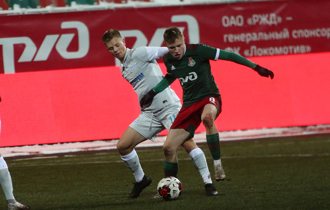 «Зенит» U-17 обыграл «Локомотив» и укрепил лидерство в таблице