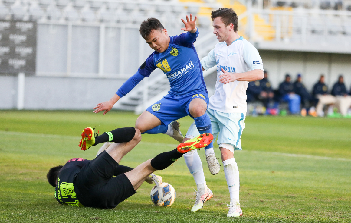 «Зенит»-2 – «Дордой»: сине-бело-голубые уступают чемпиону Киргизии в контрольном матче