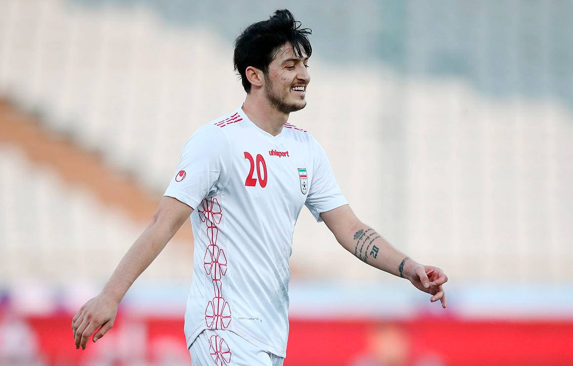 Сердар Азмун забил 38-й мяч за национальную сборную Ирана