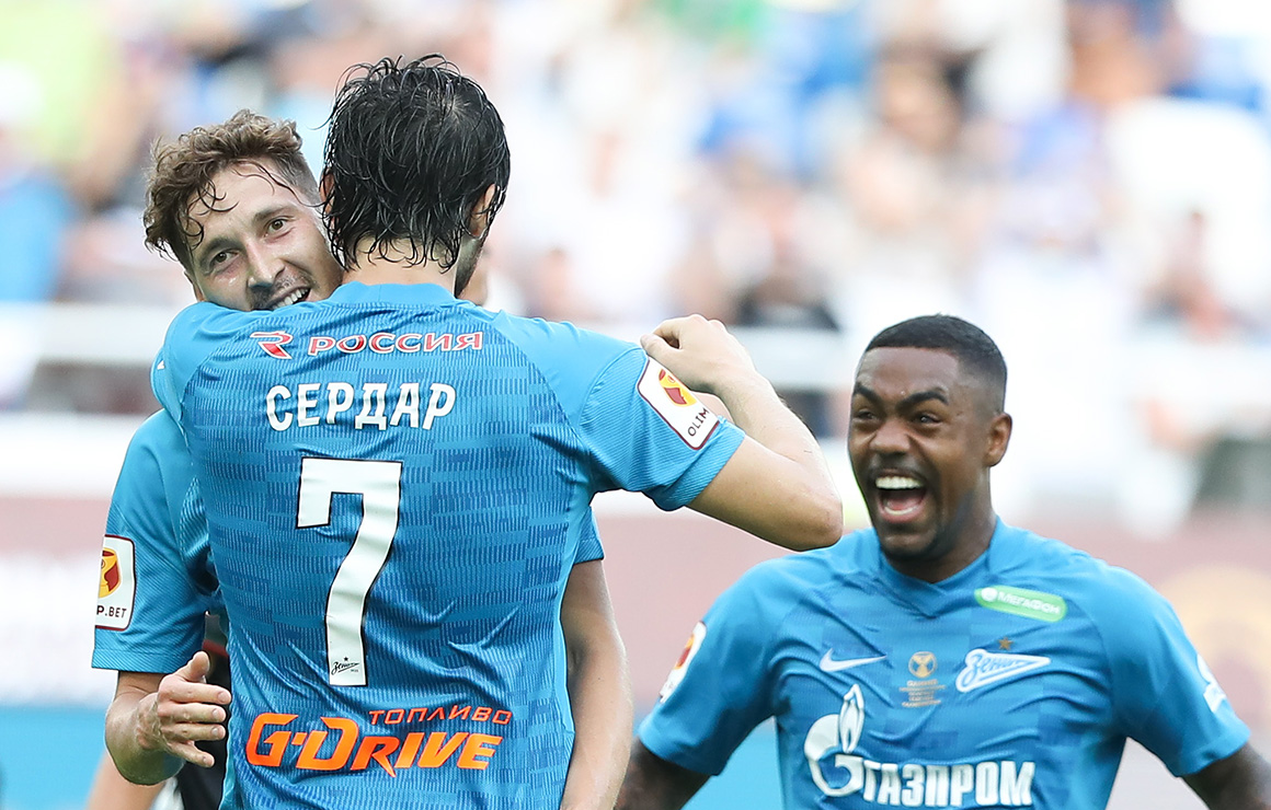 «Зенит» — «Локомотив»: Кузяев забил первый гол сезона-2021/22
