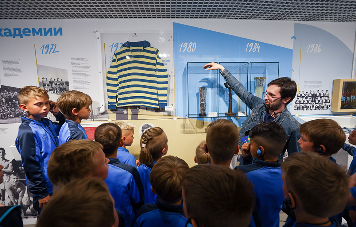 В «Газпром»-Академии открылся музей, посвященный истории футбольной школы «Зенита»