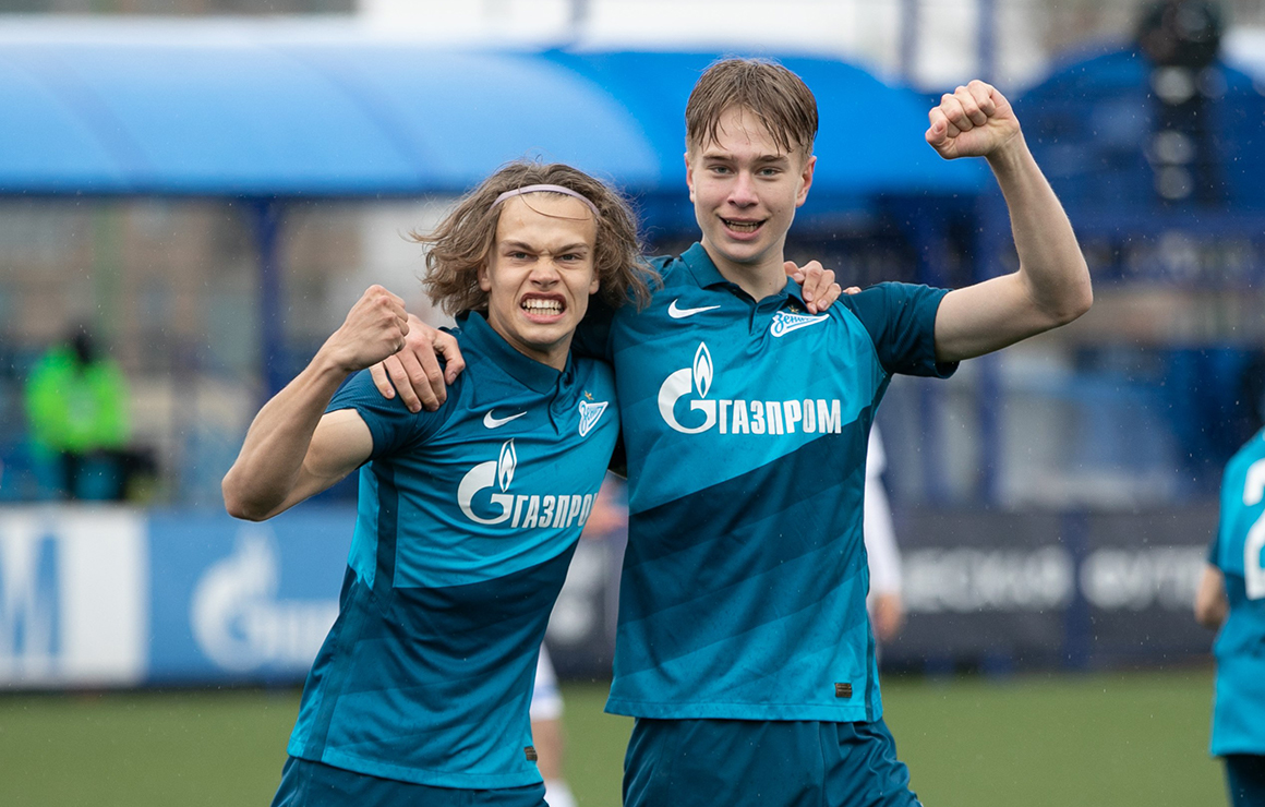 «Зенит» разгромил «Динамо» и выиграл 21-й матч подряд в ЮФЛ-2