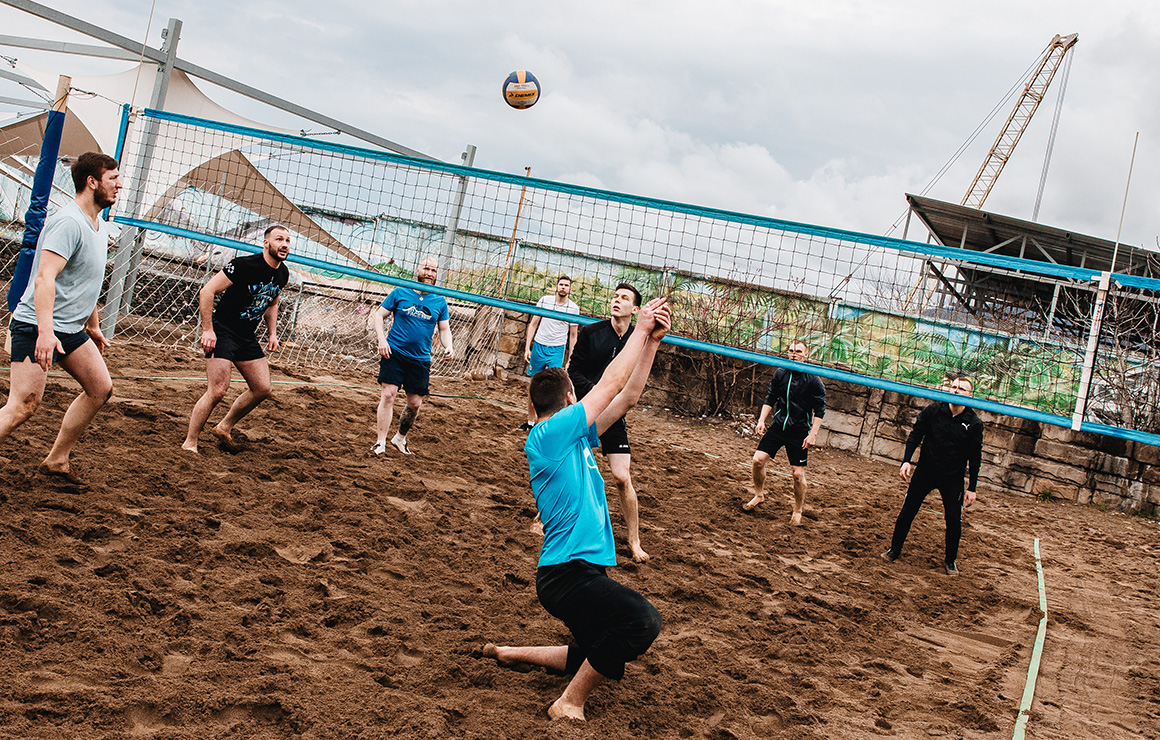 Фанаты «Зенита» провели в Сочи второй СБГ-турнир по пляжному волейболу
