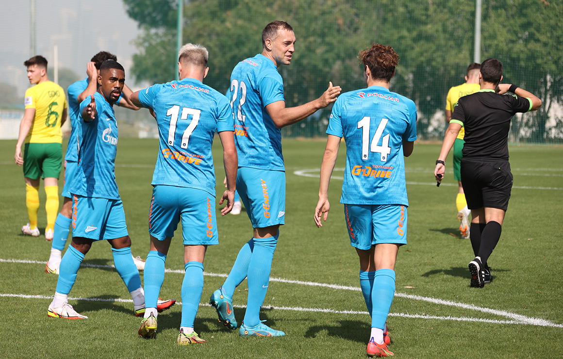 «Зенит» – «Жилина»: сине-бело-голубые забили словацкой команде пять мячей