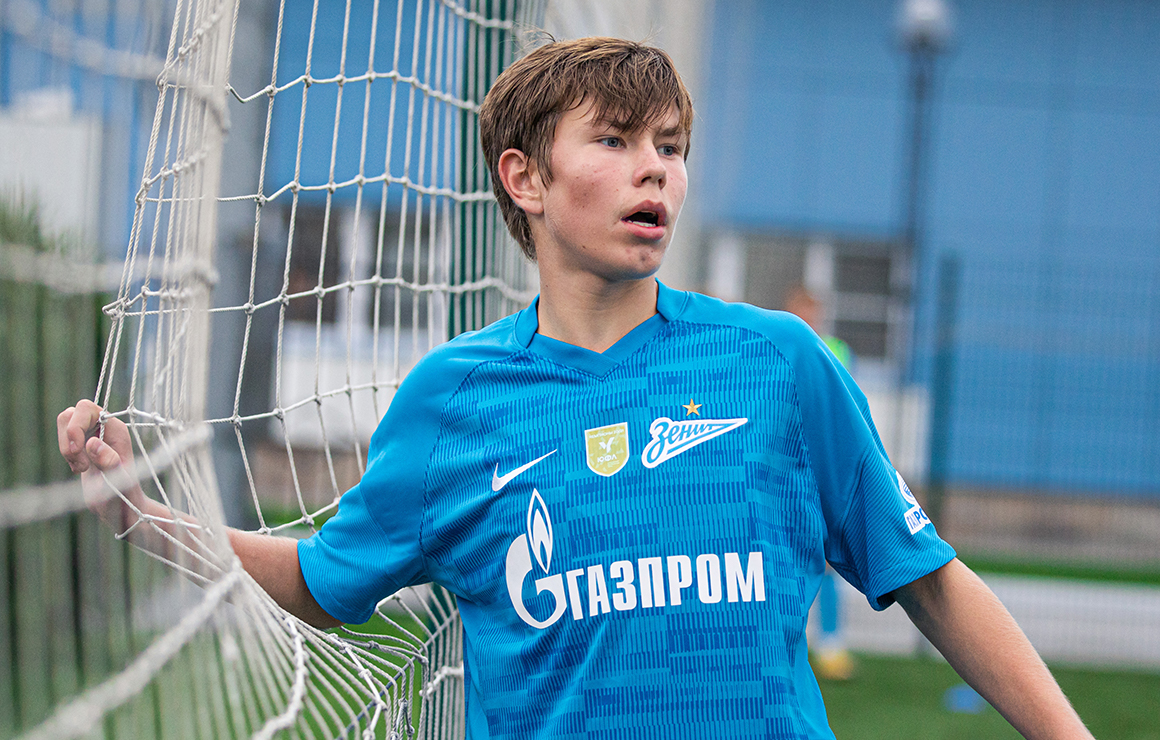 Никита Вершинин дебютировал за «Зенит»-м в матче с «Чертаново»-м