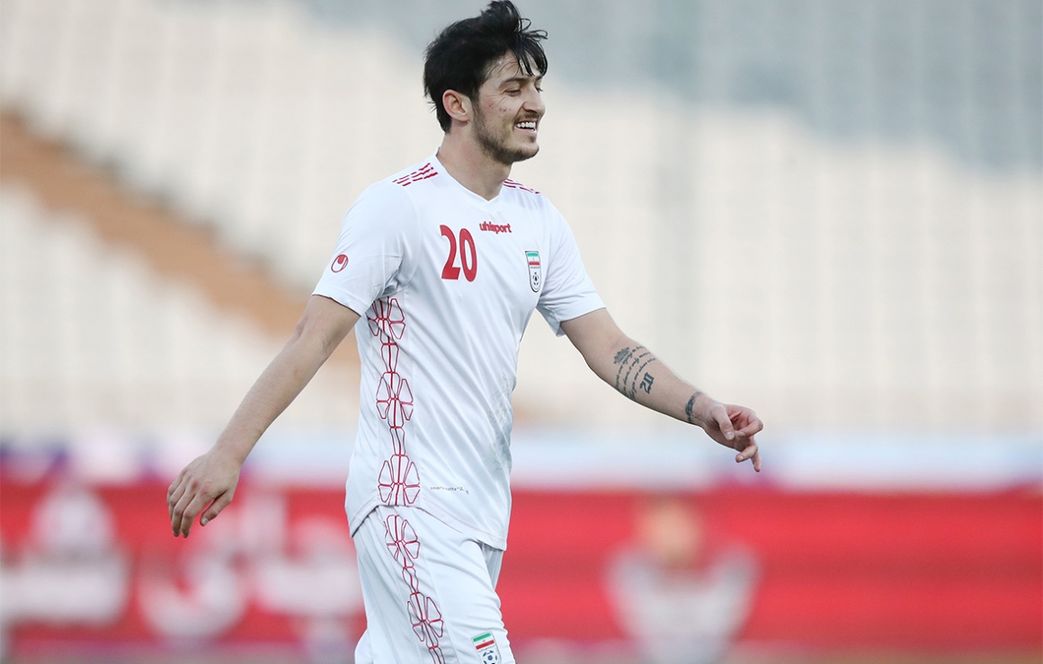 Сердар Азмун вызван в сборную Ирана на отборочные матчи ЧМ-2022