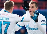 «Амкар» — «Зенит»: Дзюба забил сотый мяч в карьере