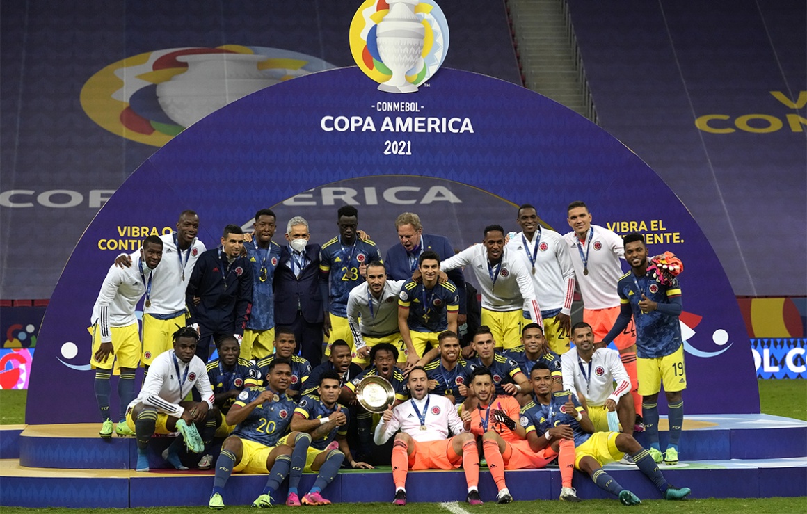 Вильмар Барриос завоевал бронзовые медали Кубка Америки вместе со сборной Колумбии