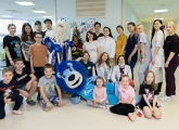 «Зенит» поздравил пациентов Центра Алмазова с наступающими праздниками