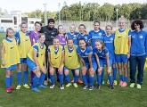 Юные футболистки «Авроры» встретились с игроками «Зенита»