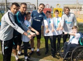 Семак, Тимощук, Иванович и Кержаков встретились с юными послами «Футбола для дружбы»