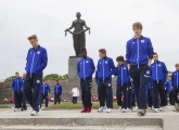 Юные футболисты «Шальке-04» почтили память жертв блокады