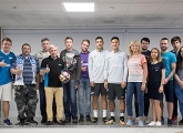 Паредес и Дриусси встретились с победителями конкурса «Зенит-Спортпрогноз»