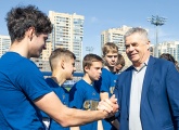 Руководство «Зенита» поздравило игроков команды U-17 с чемпионством в ЮФЛ-2