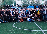 Фанаты «Зенита» и «Рубина» провели товарищеский матч в Казани