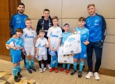 Воспитанники школ «Зенит-Чемпионика» встретились с игроками сине-бело-голубых