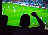 «Смотри+ Арена»: как болельщики поддерживали сине-бело-голубых в матче против «Копенгагена»