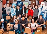 «Клуб добрых дел»: Аксель Витсель открыл ежегодный «Новогодний рейс» в детском доме №3 