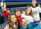 Сине-бело-голубые и «Газпром переработка» открывают второй сезон социального проекта «Норма жизни»