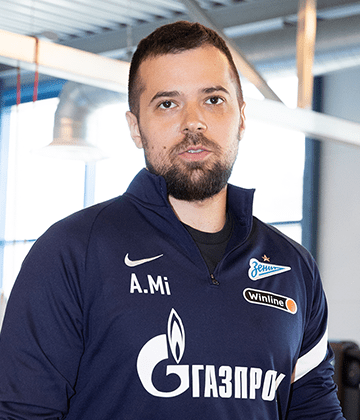 Сине-бело-голубые поздравляют Алексея Михайлова
